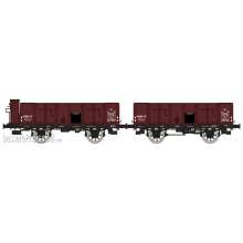 REE Modeles WB-827 - Set of 2 OCEM 19 Gondola, TTwf 275643 et TTw 235412 PLM Era II