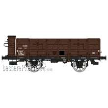 REE Modeles WB-833 - OCEM 19 Gondola, wood with brake home, Twf 771384 SNCF Era III B