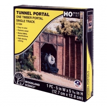 Woodland Scenics WC1254 - H0-Spur Tunnelportal eingl. Holz