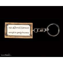 Weta Workshop WETA861701329 - Herr der Ringe Schlüsselanhänger No Admittance 6 cm