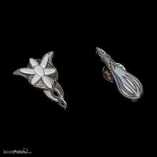 Weta Workshop WETA862402910 - Herr der Ringe Ansteck-Pin Doppelpack Evenstar & Galadriel´s Phial