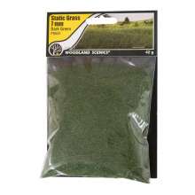 Woodland Scenics WFS621 - 7mm Static Grass Dark Green