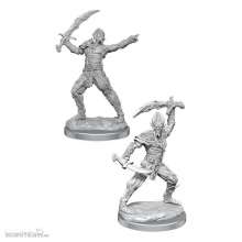 Wizkids WIZ90496 - D&D Nolzur´s Marvelous Miniatures Miniaturen unbemalt 2er-Packs Githyanki Umkarton (4)