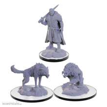 Wizkids WIZ90674 - D&D Nolzur´s Marvelous Miniatures Miniatur unbemalt Loup Garou