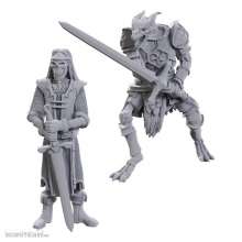 Wizkids WIZ90736 - D&D Nolzur´s Marvelous Miniatures Miniaturen unbemalt 2er-Pack 50th Anniversary Skeleton Knights