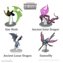 Wizkids WIZ96179 - D&D Icons of the Realms Spelljammer Adventures in Space Miniaturen vorbemalt Ship Scale - Astral Elf Patrol