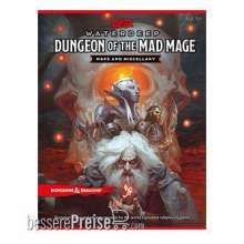 Wizards of the Coast WOTCC60520000 - Dungeons & Dragons RPG Waterdeep: Dungeon of the Mad Mage - Maps & Miscellany englisch