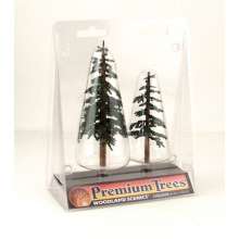 Woodland Scenics WTR1627 - 4 -5 Prem Lodgepole 2/Pk