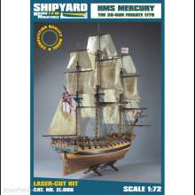 Shipyard Marine ZL-006 - ZL:006 HMS Mercury 1779 - Shipyard