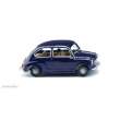 Wiking 009907 - Fiat 600 - dunkelblau