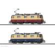 Märklin 037300 - Elektrolok-Doppelpackung Re 421 privat Epoche VI