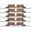 Märklin 047154 - Rungenwagen-Set Holztransport