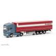 Herpa 066860 - Scania R Tieflader Gardinenplanen-Sattelzug ´Planzer´ (Schweiz/Dietikon)