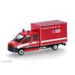 Herpa 097789 - Mercedes-Benz Sprinter 18 Doppelkabine Koffer ´Feuerwehr Frankfurt am Main´ (Hessen / Frankfurt am Main)