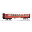 NMJ 1000179 - NMJ Topline 106.201 Personenwagen B3K.25659 der NSB, rot von 1982, H0