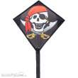 HQ 100018 - Mini Eddy Jolly Roger - Kinderdrachen, ab 5 Jahren, 30x30cm, inkl. 8kp Polyester Schnüre, 20m