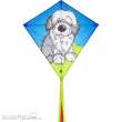 HQ 100048 - Eddy Shaggy Dog - Kinderdrachen, ab 5 Jahren, 68x68cm, inkl. 17kp Polyester Schnüre, 40m