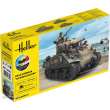 Heller 56894 - STARTER KIT M4A2 Sherman ´Division Leclerc´ (deco.FR KIT in 1:72