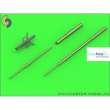 Master AM-48-124 - Su-25 (Frogfoot) Pitot Tubes 1:48