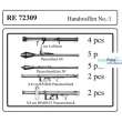 ATTACK ATT72309 - Handfeuerwaffen Set 1 / Hand weapons set 1 1/72