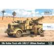 IBG-Modellbau IBG72098 - 3Ro Italian Truck with 100/17 100mm Howitzer