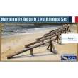 Gecko Models 35GM0083 - Normandy Beach Log Ramps Set