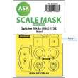 Artscale ASK200-M32065 - Spitfire Mk.Ia (mid) one-sided express fit masks