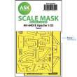 Artscale ASK200-M35007 - AH-64D/E double-sided fit express mask for Takom