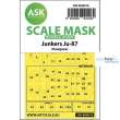 Artscale ASK200-M48016 - Junkers Ju 87D-3 double-sided painting masks