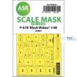 Artscale ASK200-M48023 - P-61 Black Widow one-sided GWH