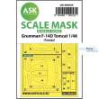 Artscale ASK200-M48030 - F-14D double-sided painting mask for Tamiya