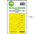 Artscale ASK200-M48098 - Buccaneer S.2C/D one-sided mask self-adhesive