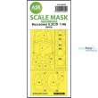 Artscale ASK200-M48099 - Buccaneer S.2C/D double-sided mask self-adhesive