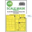 Artscale ASK200-M48108 - B-25J Mitchell one-sided mask self-adhesive