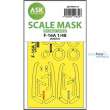 Artscale ASK200-M48111 - F-16A double-sided express mask, self-adhesive