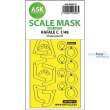 Artscale ASK200-M48118 - Rafale C one-sided express mask, self-adhesive