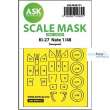 Artscale ASK200-M48131 - Ki-27 Nate one-sided express mask for Hasegawa