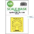 Artscale ASK200-M48143 - Spitfire Mk.IXc one-sided express fit mask Eduard