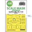 Artscale ASK200-M32068 - Spitfire Mk.IXc (mid) double-sided fit mask f.Rev.