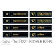 Halling DEC-TW6-H22 - Decals für Hannover TW6000 ´Royale Bahn´