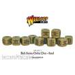 Warlord Games 402610007 - Bolt Action Orders Dice - Sand (12)