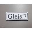 Heyn 112337 - Gleisschild klein alte Schrift Gleis 7