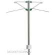 Sommerfeldt 116 - H-Profil-Mittelmast 68mm, Gleisabstand Mä-Fl-Tr (1 Stück) {# 116}