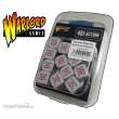 Warlord Games WGB-DICE-18 - Orders Dice - Grey with Red Writing