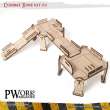 PWork Wargames PWTS00301MDF - MDF Terrain Combat Zone 01