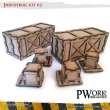 PWork Wargames PWTS00202MDF - MDF Terrain Industrial 02