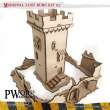 PWork Wargames PWTS00402MDF - MDF Terrain Lost Burg 02