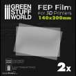 Greenstuff World GS-3078 - FEP film 200x140mm (pack x2)