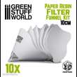 Greenstuff World GS-3096 - Einweg-Papierfilter 10cm