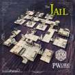 PWork Wargames FT00100MDF - FANTASY TILES The Jail